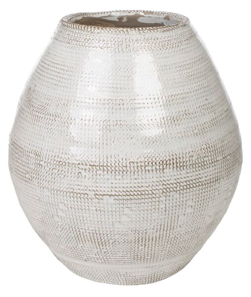 Vase Romimex Beige Terracotta 26 x 30 x 26 cm