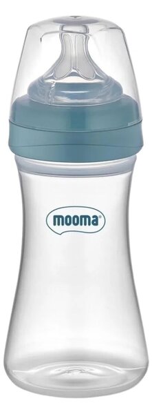 Mooma Kindy Bottle Fast Flow 18+ months 250ml - Ball Blue