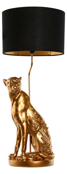 Desk lamp Home ESPRIT Black Golden 33 x 33 x 78,5 cm