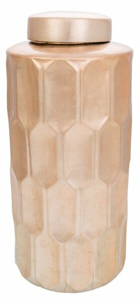 Vase Alexandra House Living Golden Ceramic 21 x 48 x 21 cm