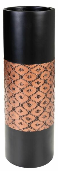 Vase Alexandra House Living Brown Polyresin 15 x 50 x 15 cm