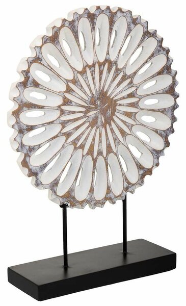 Decorative Figure Alexandra House Living White Polyresin 9 x 40 x 29 cm