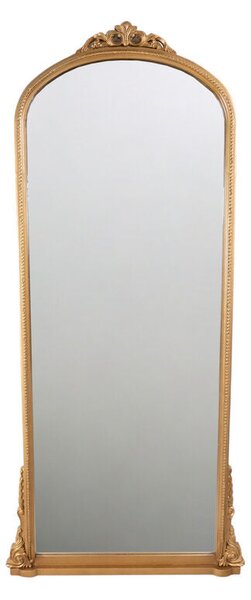 Wall mirror Romimex Golden MDF Wood 84 x 183 x 6 cm