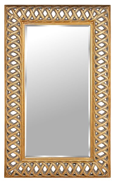 Wall mirror Alexandra House Living Golden 92 x 7 x 152 cm