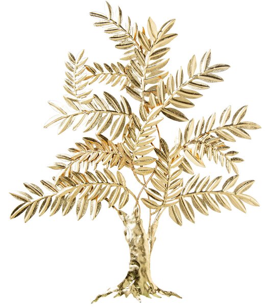 Wall Decoration Alexandra House Living Golden Metal Tree 74 x 90 x 6,5 cm