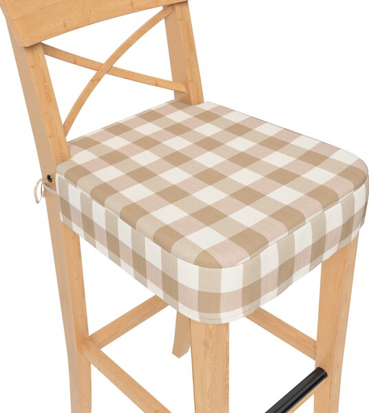 Ingolf bar stool seat pad cover