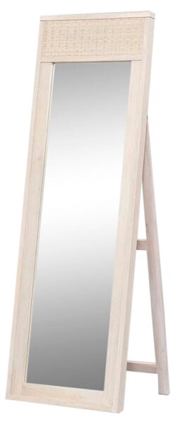 Free standing mirror Home ESPRIT Mango wood 58 x 8 x 175 cm