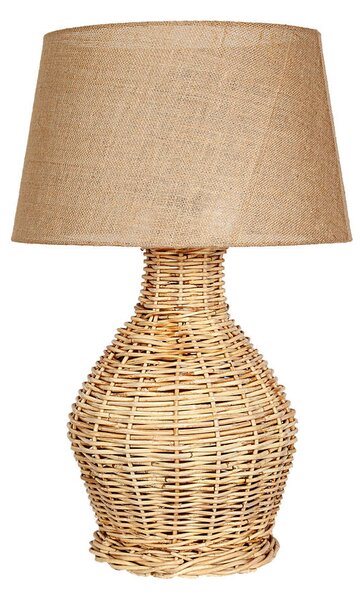 Desk lamp Romimex Natural Rattan 50 x 81 x 50 cm