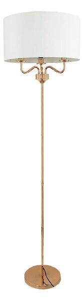 Floor Lamp Romimex Golden 44 x 166 x 44 cm