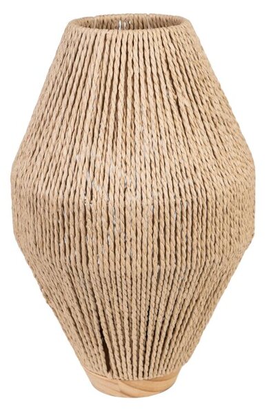 Desk lamp Romimex Beige Rope 27 x 43 x 27 cm