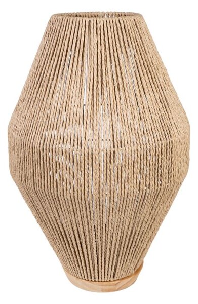 Desk lamp Romimex Beige Rope 22 x 36 x 22 cm