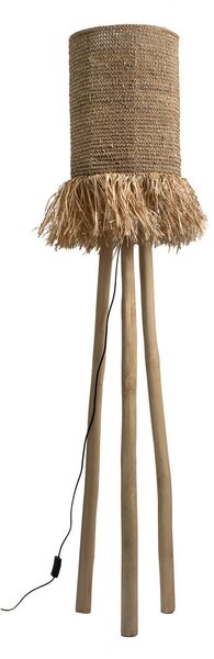 Floor Lamp Romimex Natural 30 x 160 x 30 cm