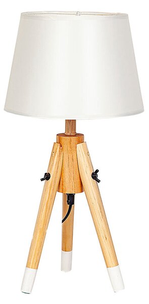 Desk lamp Romimex Natural MDF Wood 24 x 48 x 24 cm