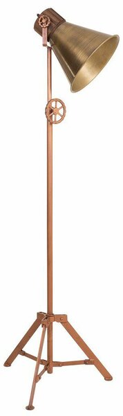 Floor Lamp Alexandra House Living Brass 47 x 163 x 47 cm