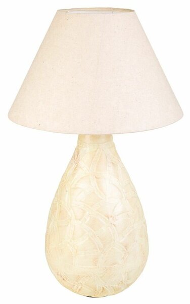 Desk lamp Alexandra House Living Cream Iron 33 x 60 x 33 cm