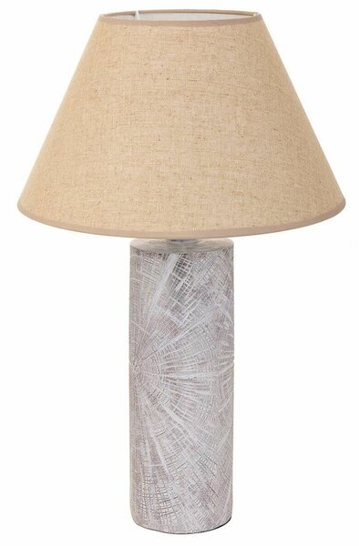 Desk lamp Alexandra House Living Silver Polyresin 220-240 V 14 x 51 x 14 cm