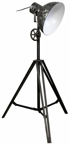 Floor Lamp Alexandra House Living Black 25 x 138 x 30 cm