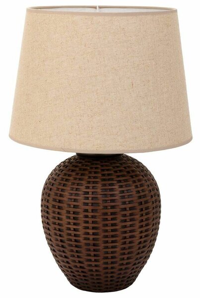 Desk lamp Alexandra House Living Brown Polyresin 220-240 V 27 x 40 x 27 cm