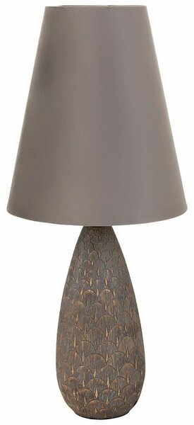 Desk lamp Alexandra House Living Silver Polyresin 220-240 V 18 x 46 x 18 cm