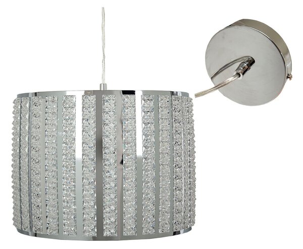 Ceiling Light Romimex Silver E27 220-240 V