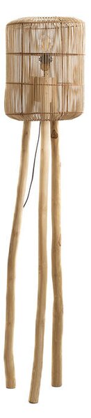 Floor Lamp Romimex Natural 30 x 160 x 30 cm