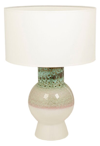 Desk lamp Romimex White Green Ceramic 33 x 49 x 33 cm