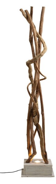 Floor Lamp Romimex Natural 30 x 180 x 30 cm