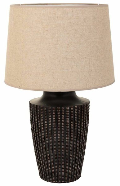 Desk lamp Alexandra House Living Brown Polyresin 220-240 V 28 x 50 x 28 cm