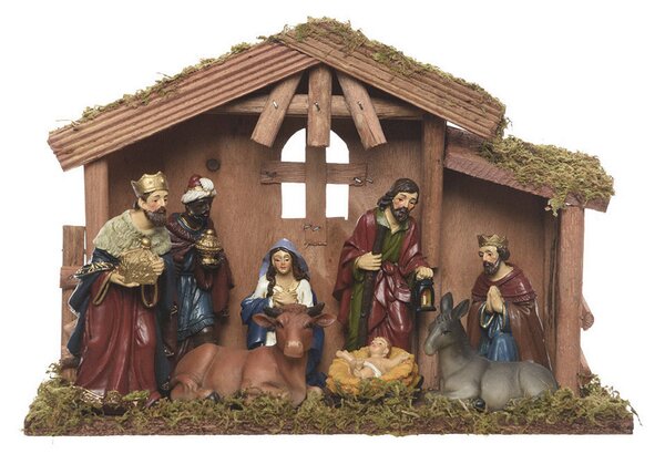 Christmas nativity set Metal