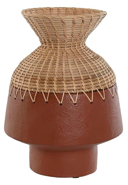 Vase Home ESPRIT Natural Terracotta 24 x 24 x 35 cm