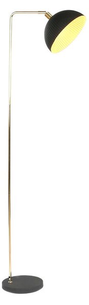 Floor Lamp Home ESPRIT Black Golden 25 W 220 V 40 x 25 x 152 cm