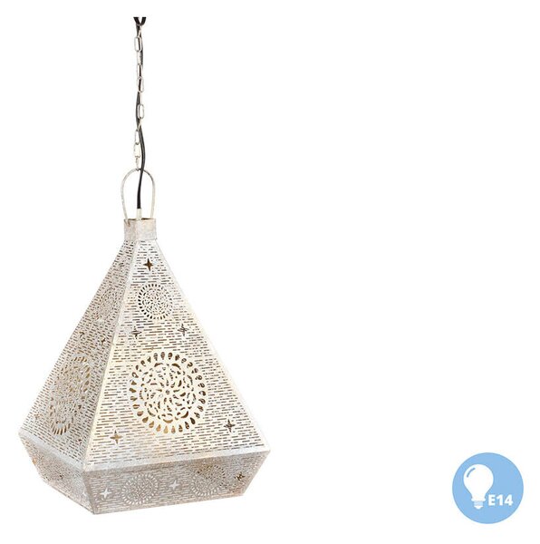 Ceiling Light Home ESPRIT White Golden Metal 25 W 29 x 26 x 40 cm