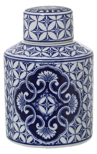 Tibor Alexandra House Living Blue White Ceramic 14 x 22 cm