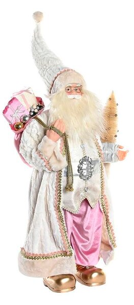 Decorative Figure DKD Home Decor Father Christmas Polyester PVC (45 x 34 x 83 cm)