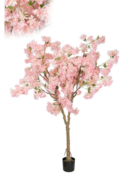 Decorative Flowers Romimex Pink 130 x 180 x 120 cm Cherry blossom