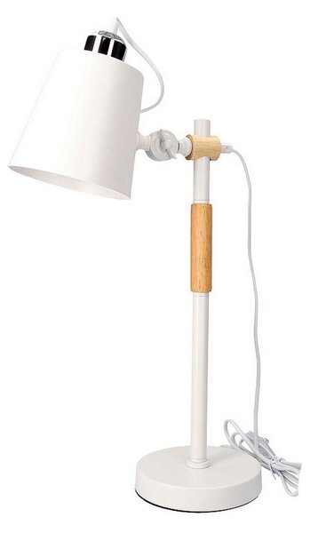 Flexo/Desk lamp EDM White Vintage Metal Wood 60 W (Ø 15 x 54 cm)