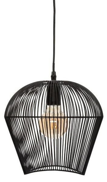 Ceiling Light Atmosphera Jena Black 40W Metal (26 x 26 x 25 cm)