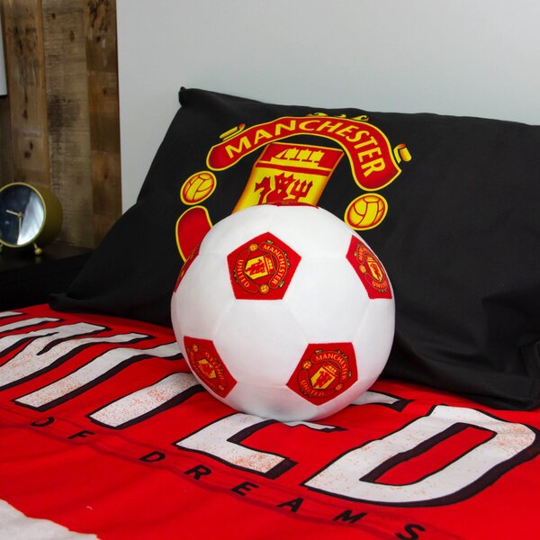 Manchester United 3D Cushion Red