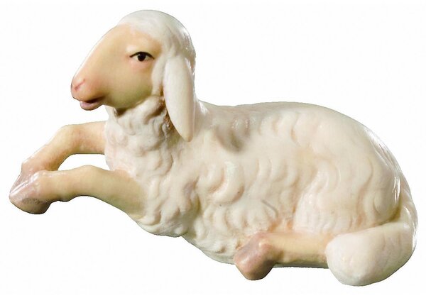 Sitting sheep for Nativity scene - Royal