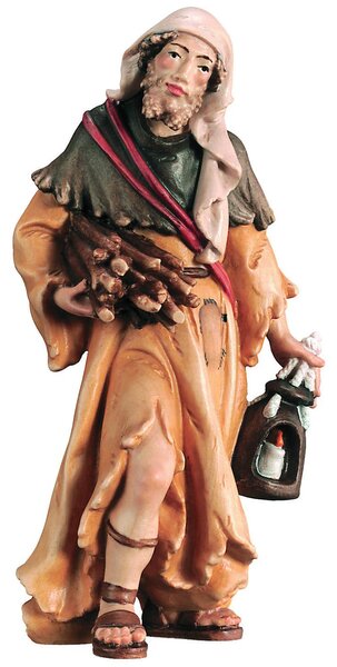 Shepherd with lantern for Nativity scene - Royal