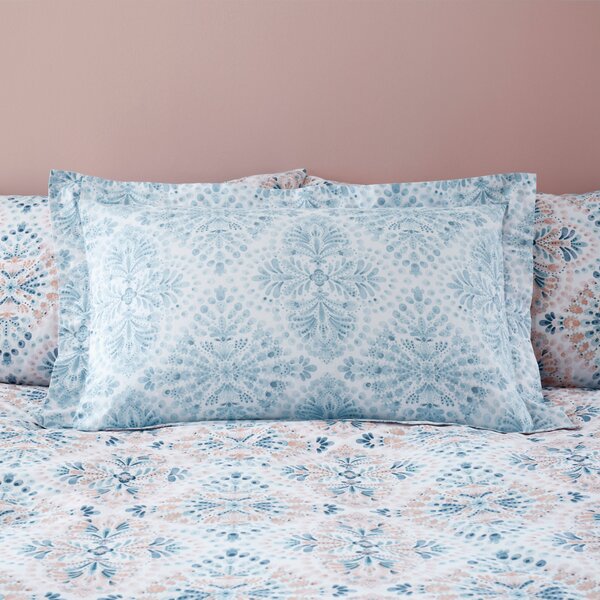 Saraya Blush 100% Cotton Oxford Pillowcase Blush