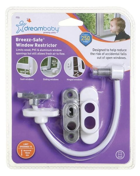 Dreambaby Breezz-Safe Window Restrictor