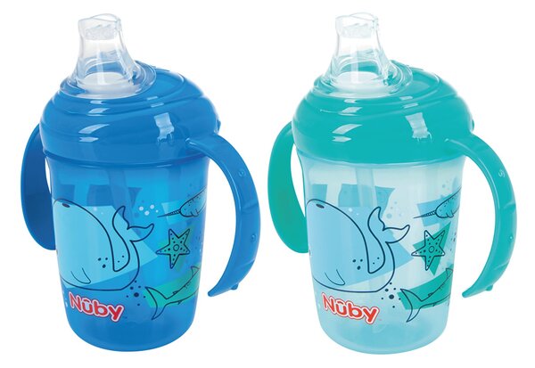 Nuby Grip N' Sip Twin Pack - Multicolour