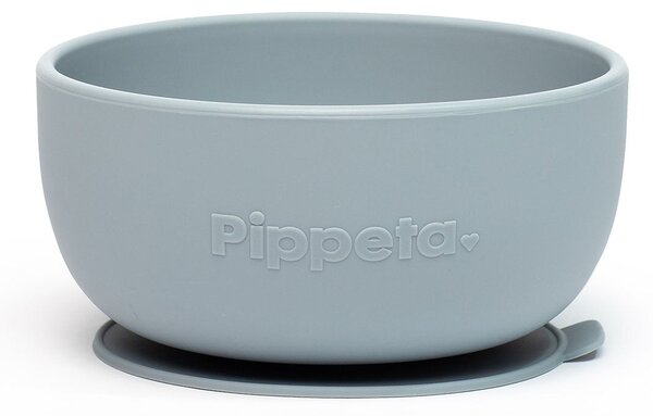 Pippeta Silicone Suction Bowl - Sea Salt