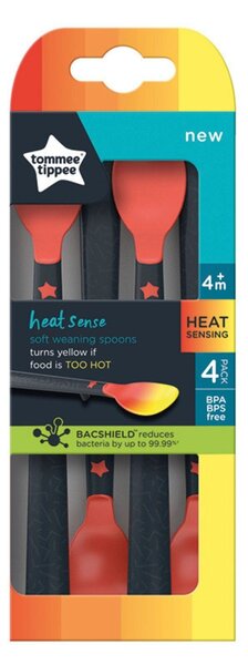 Tommee Tippee Design Heat Sensing Spoons Pack of 4