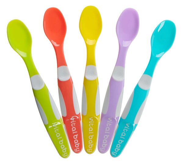 Vital Baby NOURISH Start Weaning Spoons 5 pcs