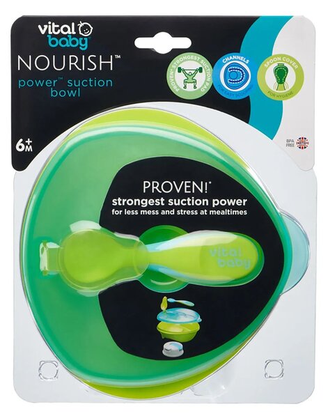 Vital Baby NOURISH Power Suction Bowl - Pop