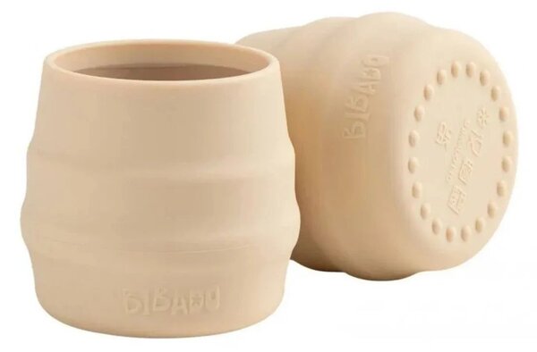 Bibado Sippit Silicone Open Training Cup 6+ months 2 pcs - Fawn