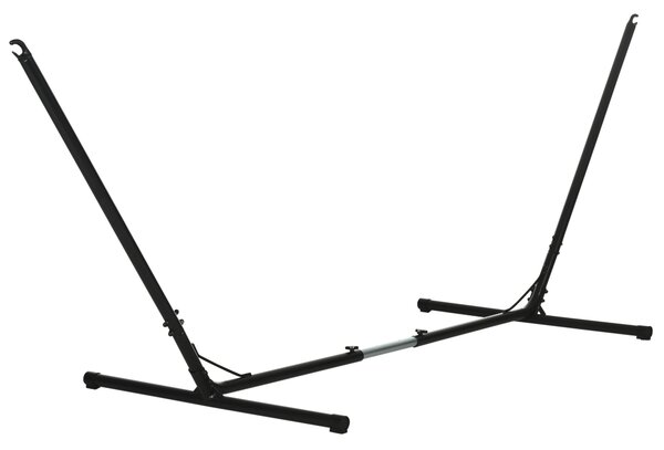 Outsunny Universal Hammock Stand Adjustable Metal Frame for Garden Camping Picnic, 3.1-3.8m, Stand Only