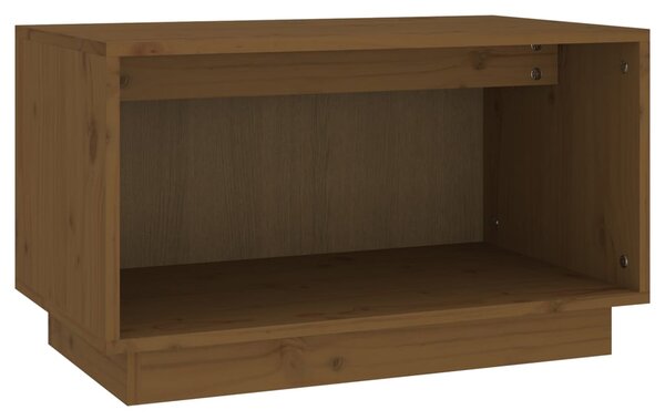 TV Cabinet Honey Brown 60x35x35 cm Solid Wood Pine